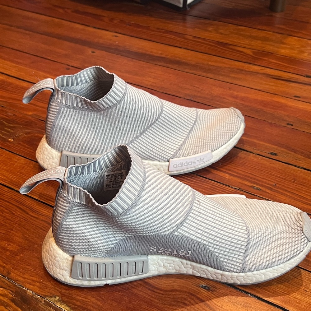 Adidas NMD Gray Slip-On Sneakers